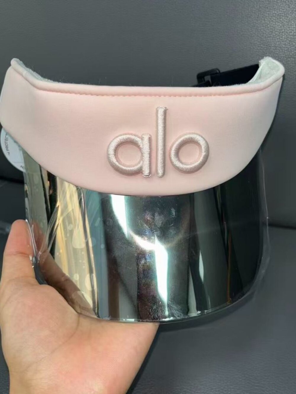 Alo Yoga Airlift Solar Visor – Pink – Outdoor Sports Visor 🖤 - Picture 7 of 7